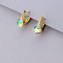 картинка Серьги 'XUPING' Swarovski (позолота 18к) от магазина Wolves