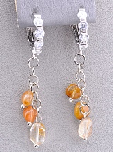 картинка Серьги 'SUNSTONES' Волосатик от магазина Wolves