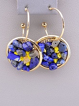 картинка Серьги 'Stainless Steel' Содалит от магазина Wolves