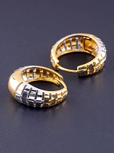 картинка Серьги 'XUPING'  (позолота/родий) от магазина Wolves