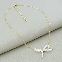 картинка Подвеска 'XUPING' Майорка 38 см (позолота 18к (лимонная)) от магазина Wolves