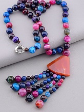 картинка Бусы Агат Сердолик 63 см от магазина Wolves