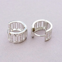 картинка Серьги 'XUPING' (родий) от магазина Wolves