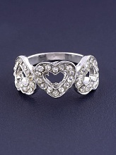 картинка Кольцо Сrystal  (гипоаллергенное) от магазина Wolves