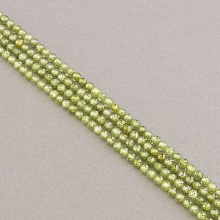 картинка Нитка Циркон 38 см 3 мм (Без замка) от магазина Wolves