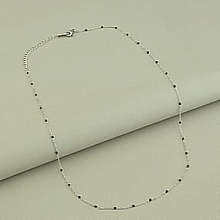 картинка Цепь 'XUPING' 44 см (родий) от магазина Wolves