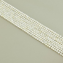 картинка Нитка Перламутр 38 см 4 мм (Без замка) от магазина Wolves