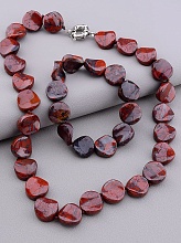 картинка Бусы+Браслет Яшма 46 см от магазина Wolves