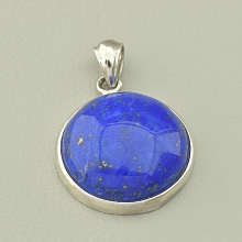 картинка Кулон Лазурит 23x19мм от магазина Wolves
