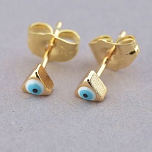 картинка Серьги 'XUPING' Эмаль (позолота 18к) от магазина Wolves