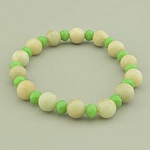 картинка Браслет 'SUNSTONES' Кварц Чешский хрусталь 17 см от магазина Wolves