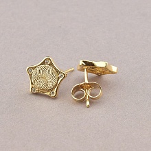 картинка Серьги 'XUPING' Фианит (позолота 18к) от магазина Wolves