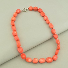 картинка Бусы 'SUNSTONES' Коралл 50 см от магазина Wolves