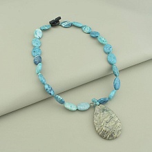 картинка Бусы Яшма 46 см от магазина Wolves