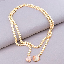 картинка Бусы Жемчуг Перламутр 118 см от магазина Wolves