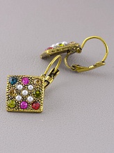 картинка Серьги 'Fashion' Сrystal Бижутерный сплав7 27 г от магазина Wolves