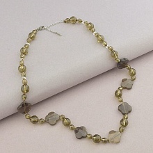 картинка Бусы 'SUNSTONES' Раухтопаз Раухтопаз 51 см от магазина Wolves