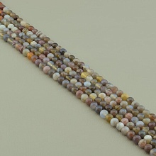 картинка Нитка Агат 39 см 6 5 мм (Без замка) от магазина Wolves