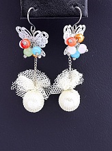 картинка Серьги 'Hand Made' Майорка Бижутерный сплав5 4 г от магазина Wolves