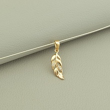 картинка Кулон 'XUPING' Фианит (позолота 18к) от магазина Wolves