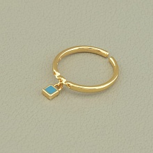 картинка Кольцо 'XUPING' Эмаль (позолота 18к) от магазина Wolves