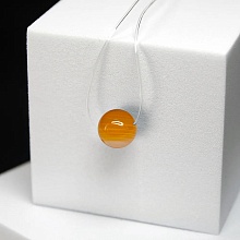 картинка Чокер невидимка с камнем Агат (жёлтый) от магазина Wolves