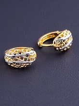 картинка Серьги 'XUPING'  (позолота/родий) от магазина Wolves