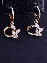 картинка Серьги Фианит 15x12мм от магазина Wolves