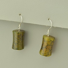 картинка Серьги 'SUNSTONES' Агат Серебро(925) от магазина Wolves