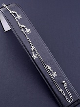 картинка Браслет Сrystal 'FJ' 18 см от магазина Wolves