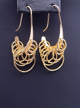 картинка Серьги  'XUPING' (позолота 18к) от магазина Wolves