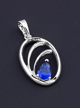 картинка Кулон 'XUPING' Фианит  (родий) от магазина Wolves