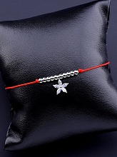 картинка Браслет 'Saiya' Фианит 17 см (родий) от магазина Wolves