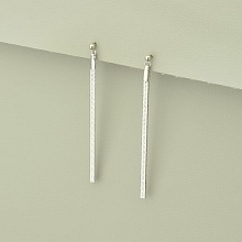 картинка Серьги 'XUPING' (родий) от магазина Wolves