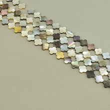 картинка Нитка Перламутр 39 см (Без замка) от магазина Wolves