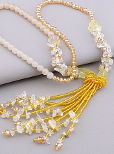 картинка Бусы Цитрин 74 см от магазина Wolves