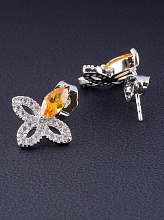 картинка Серьги 'XUPING' Фианит  (родий) от магазина Wolves