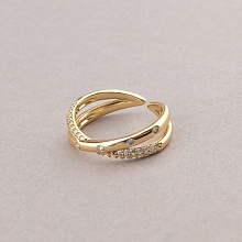 картинка Кольцо 'XUPING' Фианит (позолота 18к) от магазина Wolves