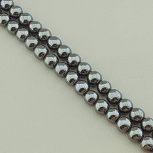 картинка Нитка Гематит 40 см 9 8 мм (Без замка) от магазина Wolves