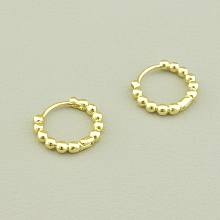 картинка Серьги 'XUPING' (позолота 18к (лимонная)) от магазина Wolves