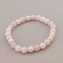 картинка Браслет 'SUNSTONES' Розовый кварц 20 см от магазина Wolves