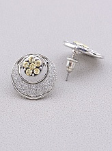 картинка Серьги 'Fashion' Сrystal Бижутерный сплав от магазина Wolves