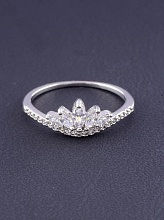 картинка Кольцо 'Big Dipper' Фианит (родий) от магазина Wolves