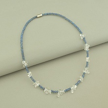 картинка Подвеска 'SUNSTONES' Чешский хрусталь Горный хрусталь 37 см от магазина Wolves