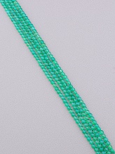 картинка Хризопраз натуральный зеленый, нить 39 см от магазина Wolves