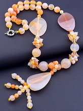 картинка Бусы Сердолик 57 см от магазина Wolves