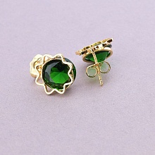 картинка Серьги 'XUPING' Фианит (позолота 18к) от магазина Wolves