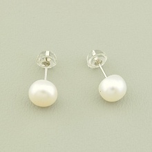 картинка Серьги Жемчуг (Серебро(925)) от магазина Wolves