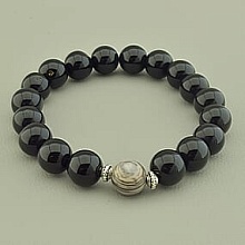 картинка Браслет 'SUNSTONES' Агат 18 см от магазина Wolves