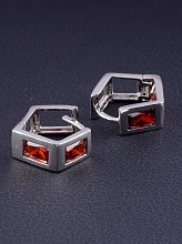 картинка Серьги Фианит 'XUPING' (родий) от магазина Wolves